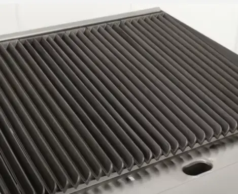 גריל גז תעשייתי דלפקי עם אבני לבה רוחב 60 ס”מ