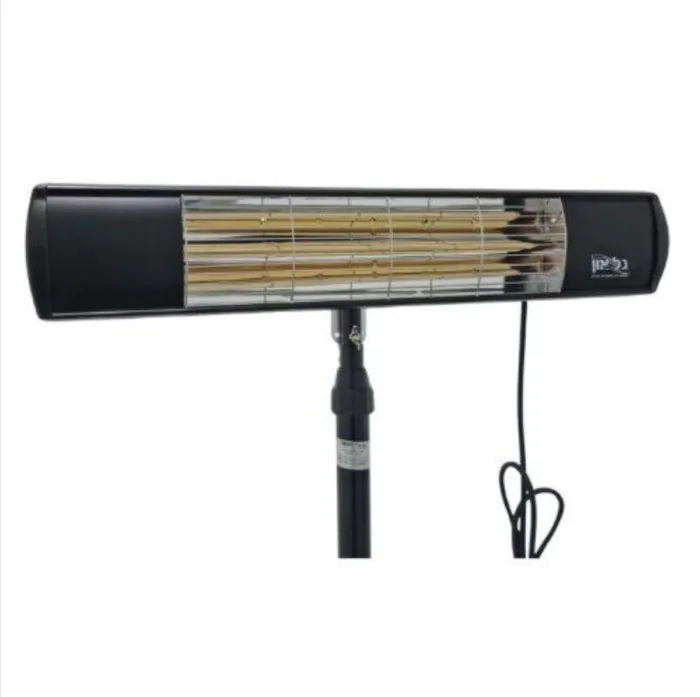 תנמור חימום מקרן חימום אינפרא-אדום מקצועי 2000W – שחור - דגם sun