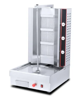 מכונת שווארמה גז מקצועית 3 מבערים