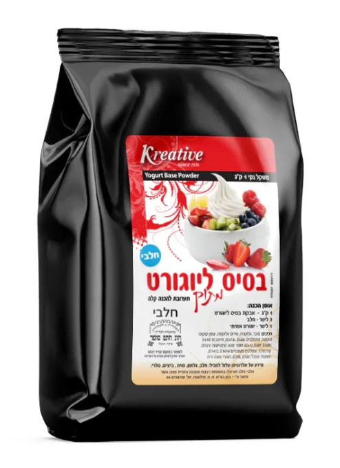 אבקה להכנת בסיס יוגורט 1 קג