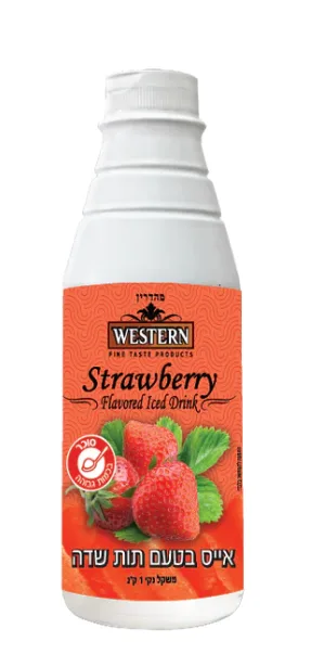 אייס תות נוזלי – 1 ק”ג ווסטרן