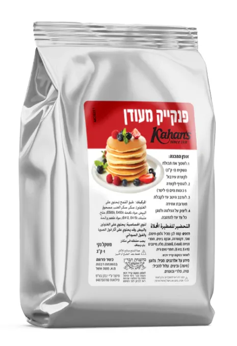 אבקה להכנת פנקייק מעודן